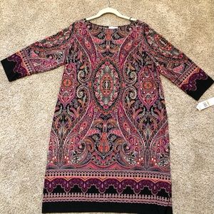 London Times Paisley Shift